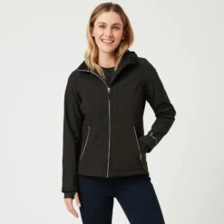 Women's Freeform II Super Softshell® Jacket -Free Country US womens freeform ii super softshell jacket black 1