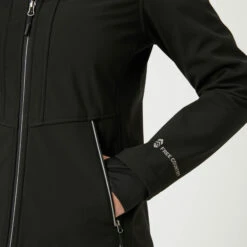 Women's Freeform II Super Softshell® Jacket -Free Country US womens freeform ii super softshell jacket black 4