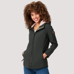 Women's Horizon II Super Softshell® Jacket -Free Country US womens horizon ii super softshell jacket olive 2