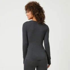 Women's Microtech Heat Base Layer Top 2-Pack -Free Country US womens microtech heat base layer top 2 pack charcoal 2