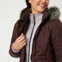 Women's Nimbo Cloud Lite Jacket -Free Country US womens nimbo cloud lite jacket mahogany 4