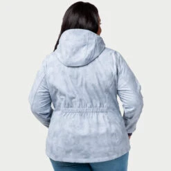 Women's Plus Size Aeris Super Softshell® Jacket -Free Country US womens plus size aeris super softshell jacket silver chip 2