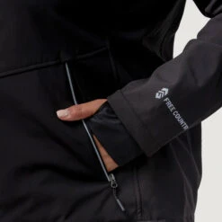 Women's Plus Size Freeform II Super Softshell® Jacket -Free Country US womens plus size freeform ii super softshell jacket black 4